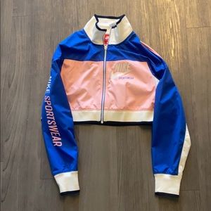 Nike retro crop wind breaker